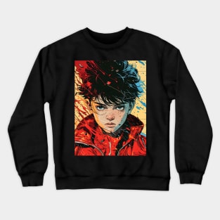 Akira Unleashed: Cyberpunk Masterpiece, Psychic Power Saga, and Fan Art Fusion Crewneck Sweatshirt